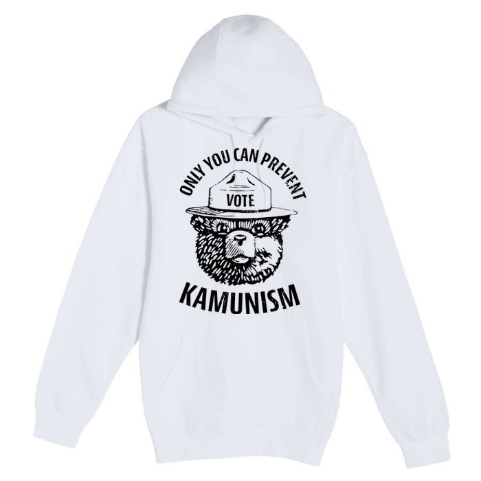 Only You Can Prevent Kamunism Vote Premium Pullover Hoodie