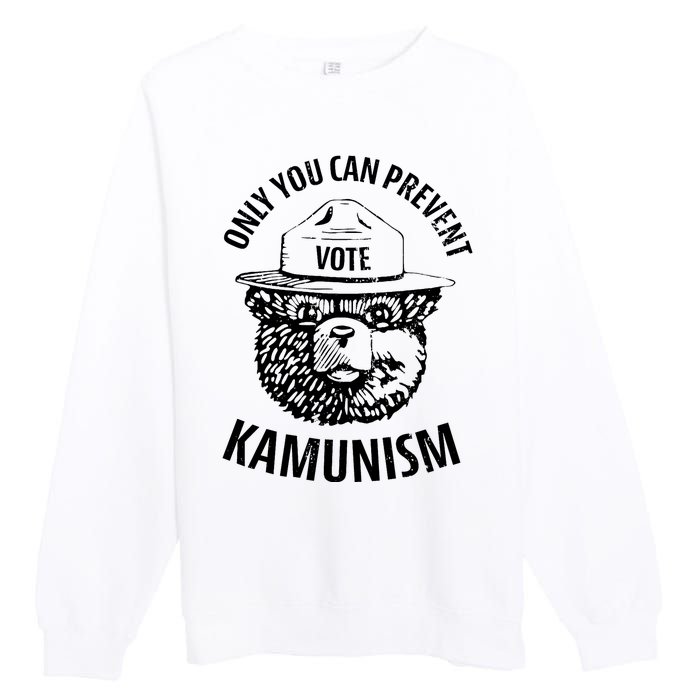 Only You Can Prevent Kamunism Vote Premium Crewneck Sweatshirt