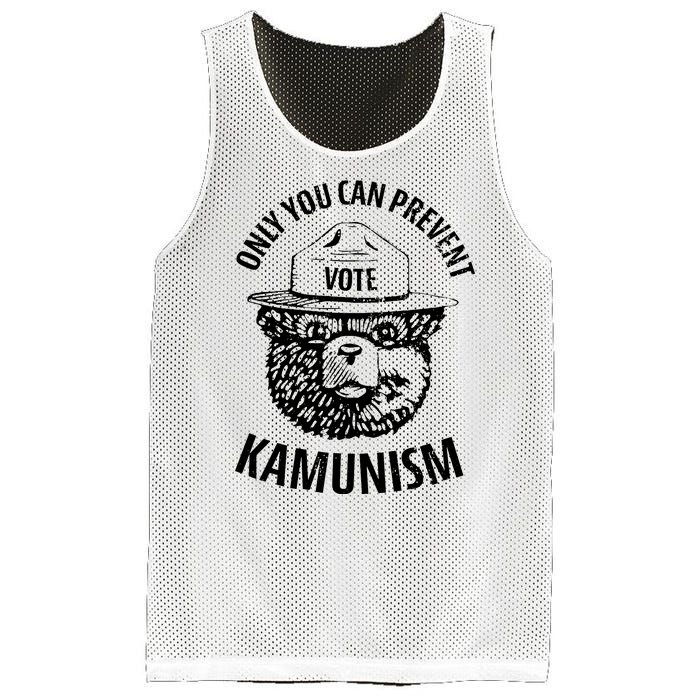 Only You Can Prevent Kamunism Vote Mesh Reversible Basketball Jersey Tank