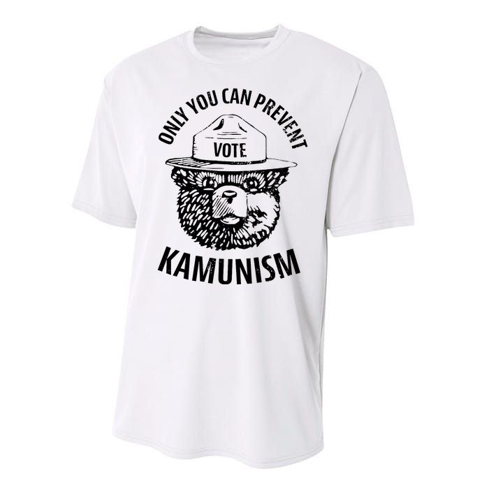 Only You Can Prevent Kamunism Vote Performance Sprint T-Shirt