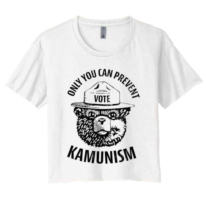 Only You Can Prevent Kamunism Vote Crop Top