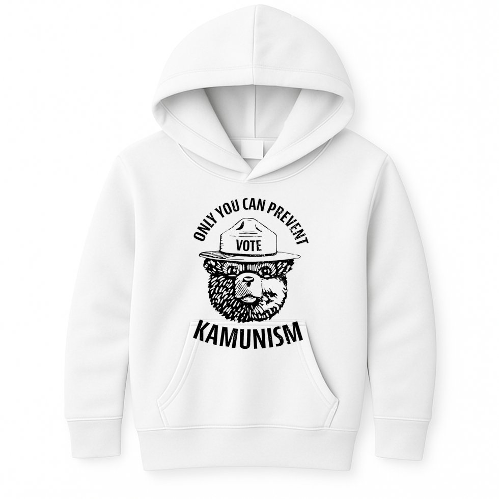 Only You Can Prevent Kamunism Vote Kids Hoodie