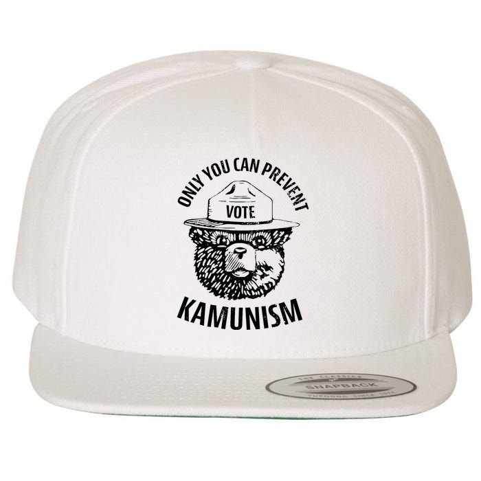 Only You Can Prevent Kamunism Vote Wool Snapback Cap