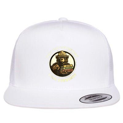 Only You Can Prevent Book Burnings Flat Bill Trucker Hat