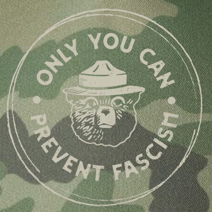 Only You Can Prevent Fascism Legacy Tie Dye Trucker Hat