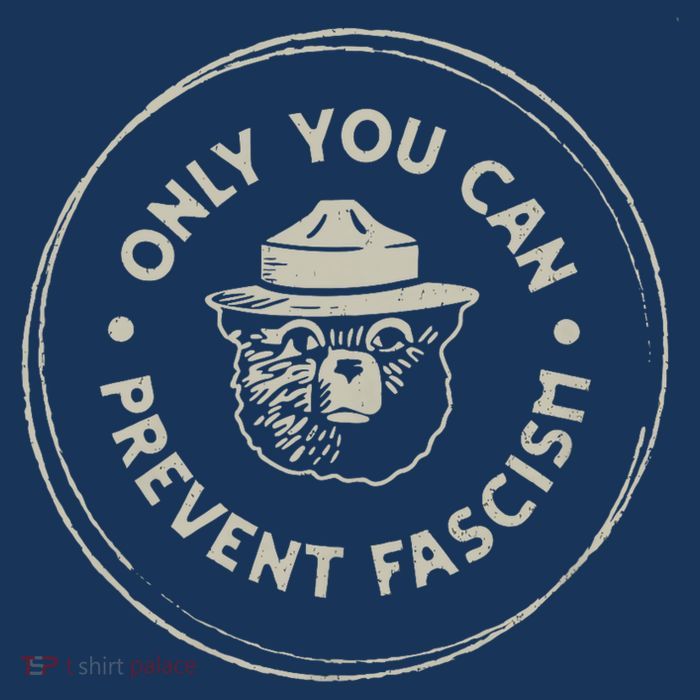 Only You Can Prevent Fascism Button