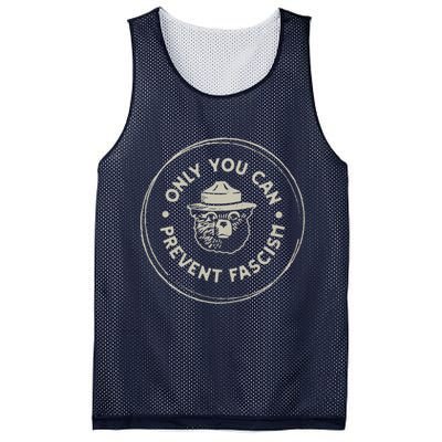 Only You Can Prevent Fascism Mesh Reversible Basketball Jersey Tank