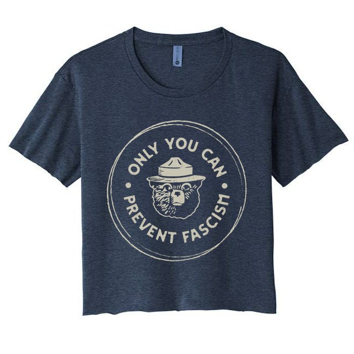Only You Can Prevent Fascism Crop Top