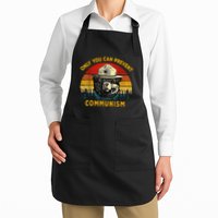Only You Can Prevent Communism Camping Bear Apron