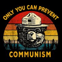 Only You Can Prevent Communism Camping Bear Impact Tech Backpack