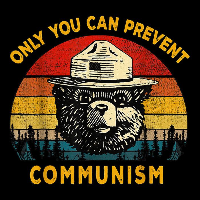 Only You Can Prevent Communism Camping Bear Impact Tech Backpack