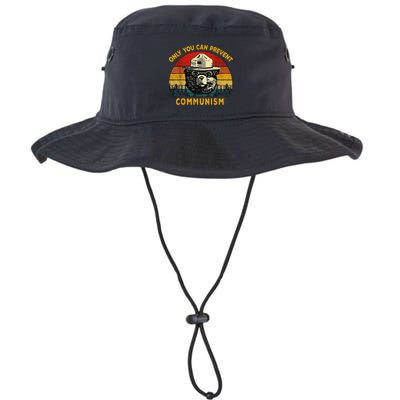 Only You Can Prevent Communism Camping Bear Bucket Hat