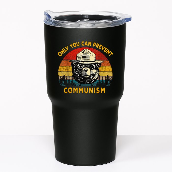 Only You Can Prevent Communism Camping Bear Tumbler