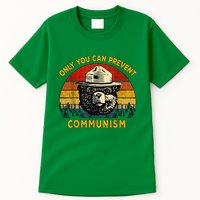 Only You Can Prevent Communism Camping Bear Tall T-Shirt