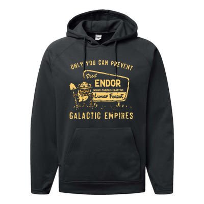 Only You Can Prevent Galactic Empires Performance Fleece Hoodie