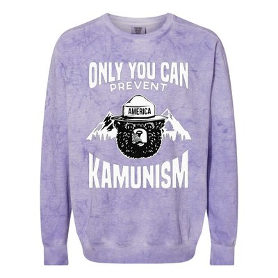 Only You Can Prevent Kamunism Colorblast Crewneck Sweatshirt