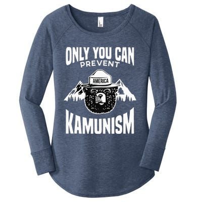 Only You Can Prevent Kamunism Women's Perfect Tri Tunic Long Sleeve Shirt