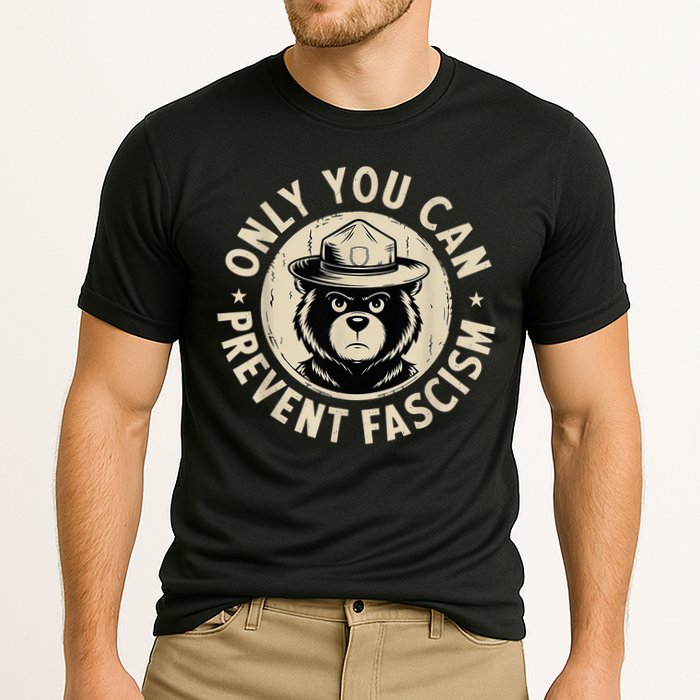 Only You Can Prevent Fascism Bear Performance Shirt