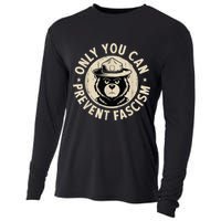 Only You Can Prevent Fascism Bear Cooling Performance Long Sleeve Crew