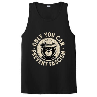Only You Can Prevent Fascism Bear PosiCharge Competitor Tank