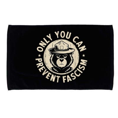 Only You Can Prevent Fascism Bear Microfiber Hand Towel