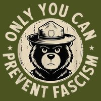 Only You Can Prevent Fascism Bear Daily Commute Backpack