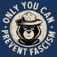 Only You Can Prevent Fascism Bear Infant Baby Jersey Bodysuit