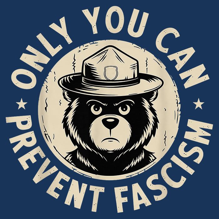 Only You Can Prevent Fascism Bear Infant Baby Jersey Bodysuit