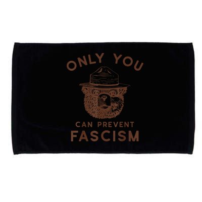 Only You Can Prevent Fascism Bear Microfiber Hand Towel