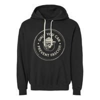 Only You Can Prevent Fascism Garment-Dyed Fleece Hoodie