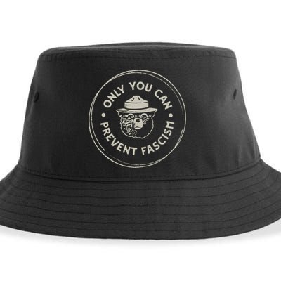 Only You Can Prevent Fascism Sustainable Bucket Hat