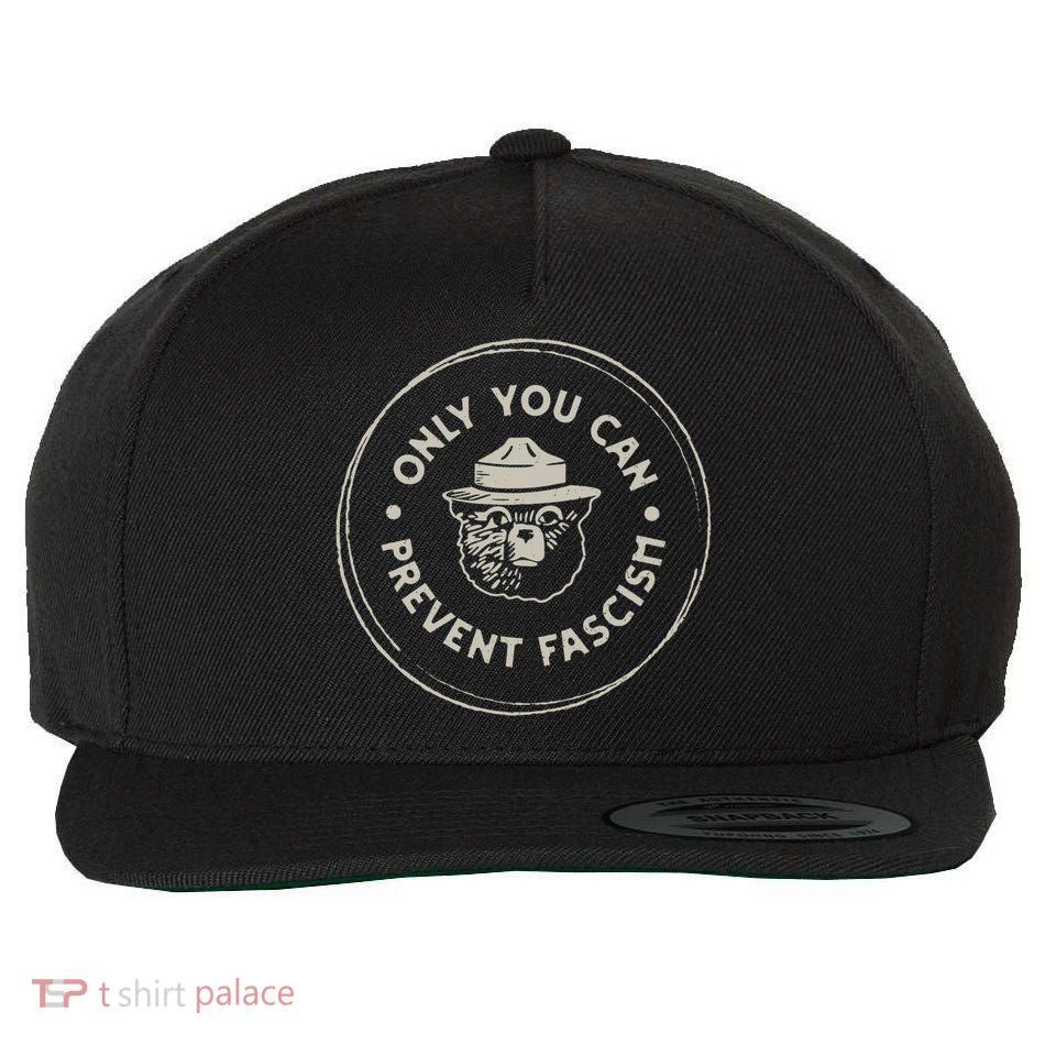 Only You Can Prevent Fascism Wool Snapback Cap