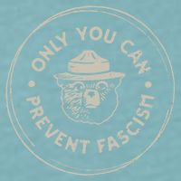 Only You Can Prevent Fascism Sueded Cloud Jersey T-Shirt