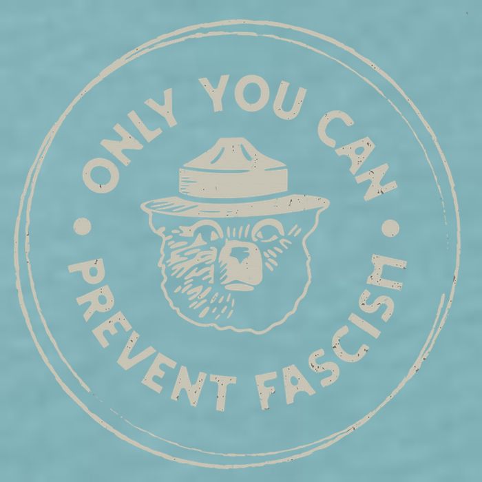 Only You Can Prevent Fascism Sueded Cloud Jersey T-Shirt