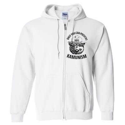 Only You Can Prevent Kamunism Communism Full Zip Hoodie