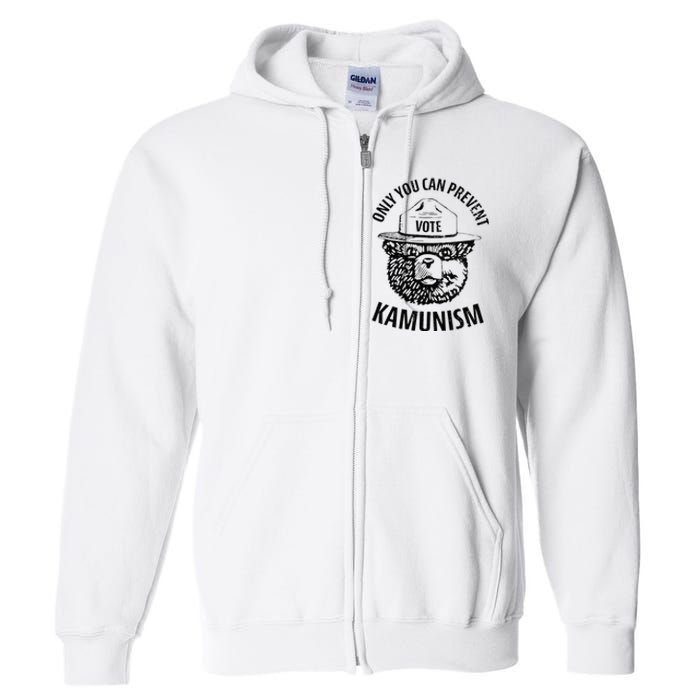 Only You Can Prevent Kamunism Communism Full Zip Hoodie