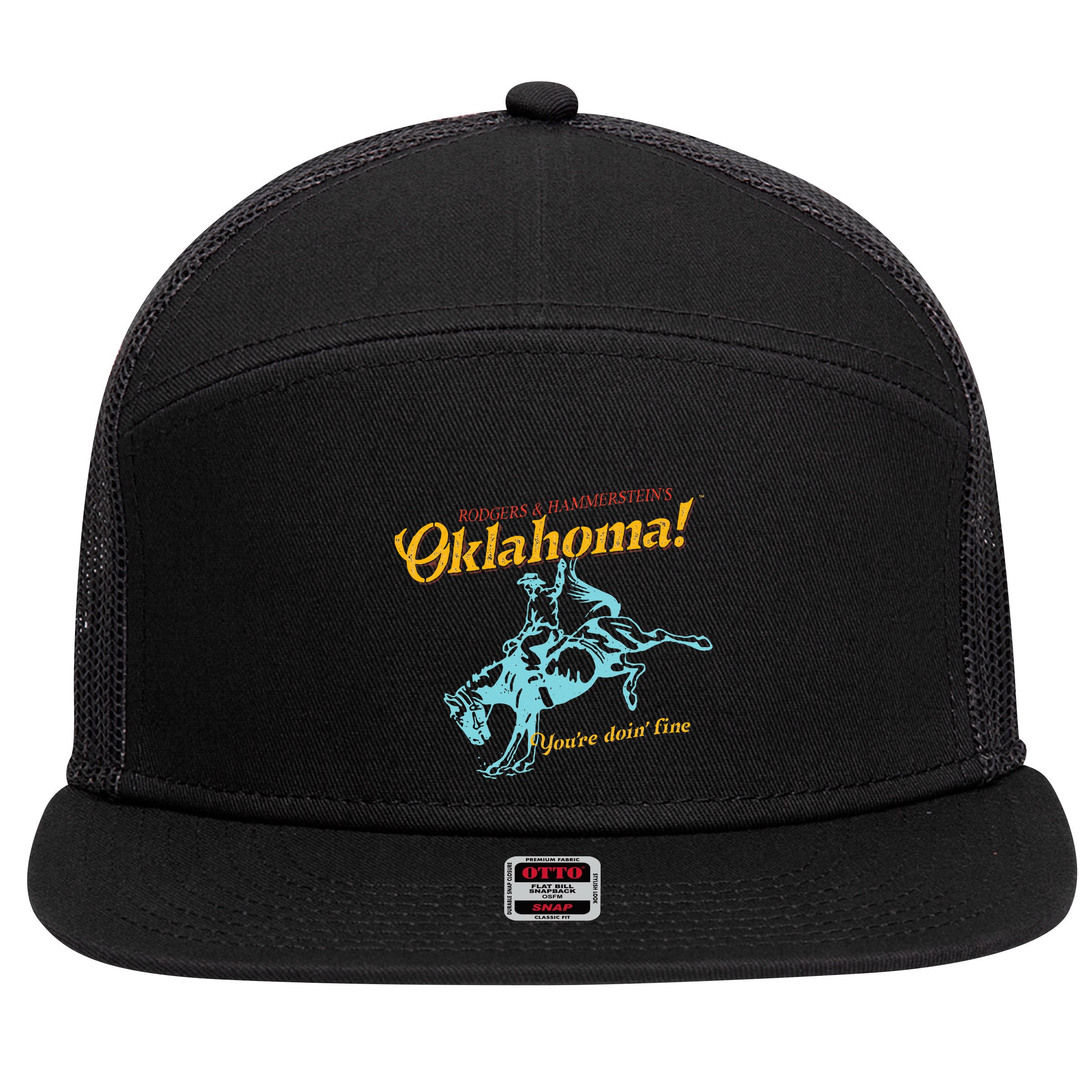 Oklahoma! “You’Re Doin’ Fine” 7 Panel Mesh Trucker Snapback Hat