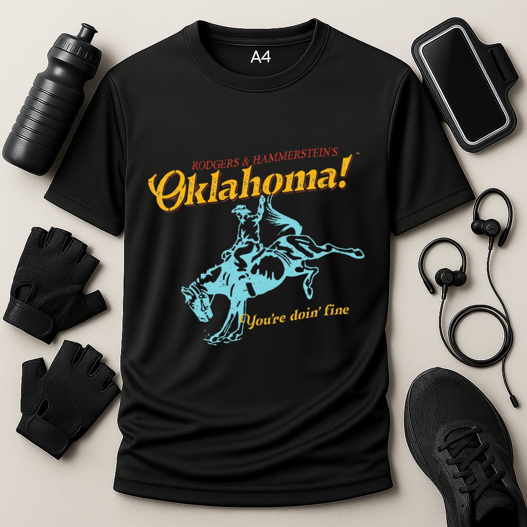 Oklahoma! “You’Re Doin’ Fine” Cooling Performance Crew T-Shirt
