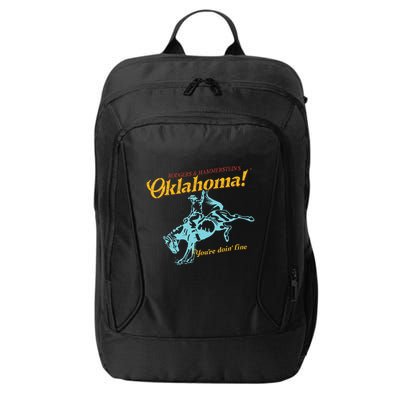 Oklahoma! “You’Re Doin’ Fine” City Backpack