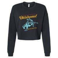 Oklahoma! “You’Re Doin’ Fine” Cropped Pullover Crew