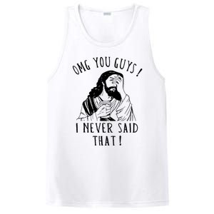 Omg You Guys I Never Said That Funny Sarcastic Quote PosiCharge Competitor Tank