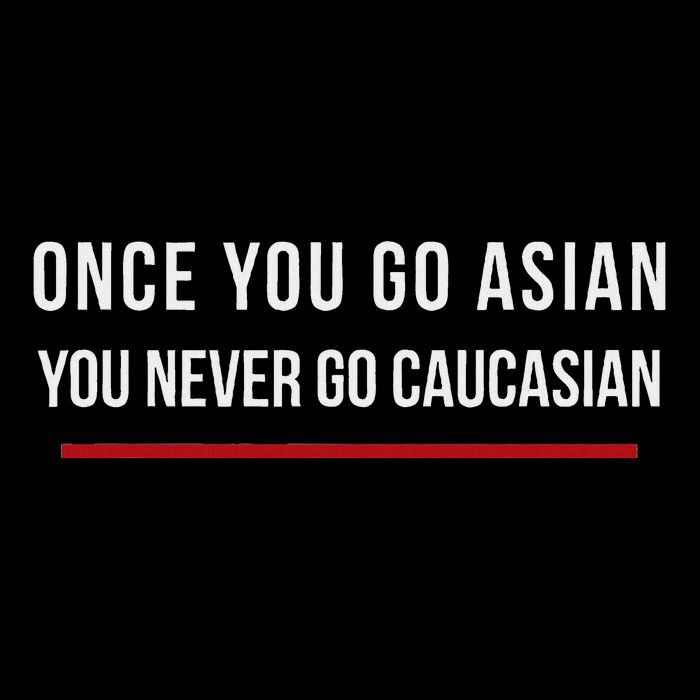 Once You Go Asian You Never Go Caucasian 16 in Basic Backpack