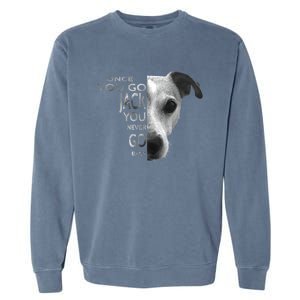 Once You Go Jack Russell Terrier Cute Gift Dog Lover Gift Funny Gift Garment-Dyed Sweatshirt