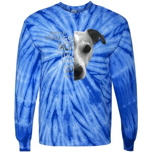 Once You Go Jack Russell Terrier Cute Gift Dog Lover Gift Funny Gift Tie-Dye Long Sleeve Shirt