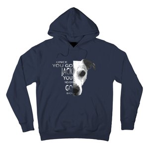 Once You Go Jack Russell Terrier Shirts Gift For Dog Lover Hoodie