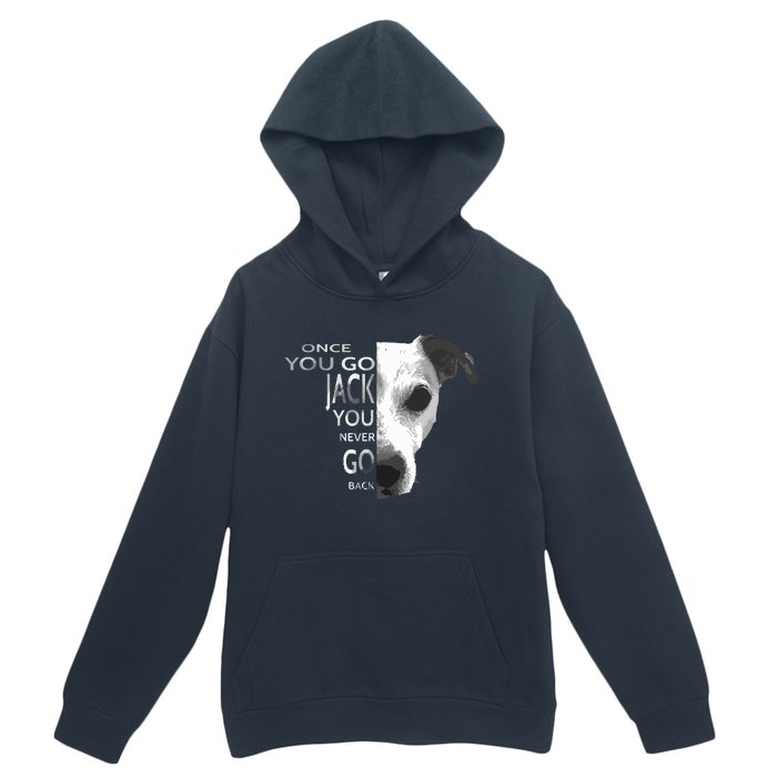 Once You Go Jack Russell Terrier Shirts Gift For Dog Lover Urban Pullover Hoodie