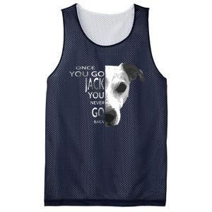 Once You Go Jack Russell Terrier Shirts Gift For Dog Lover Mesh Reversible Basketball Jersey Tank