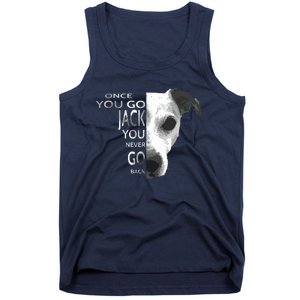 Once You Go Jack Russell Terrier Shirts Gift For Dog Lover Tank Top