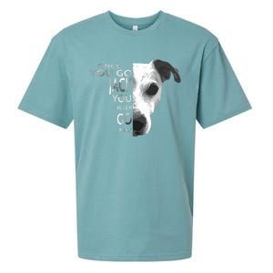 Once You Go Jack Russell Terrier Shirts Gift For Dog Lover Sueded Cloud Jersey T-Shirt