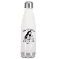 Omg You Guys I Never Said That Funny Sarcastic Quote Stainless Steel Insulated Water Bottle